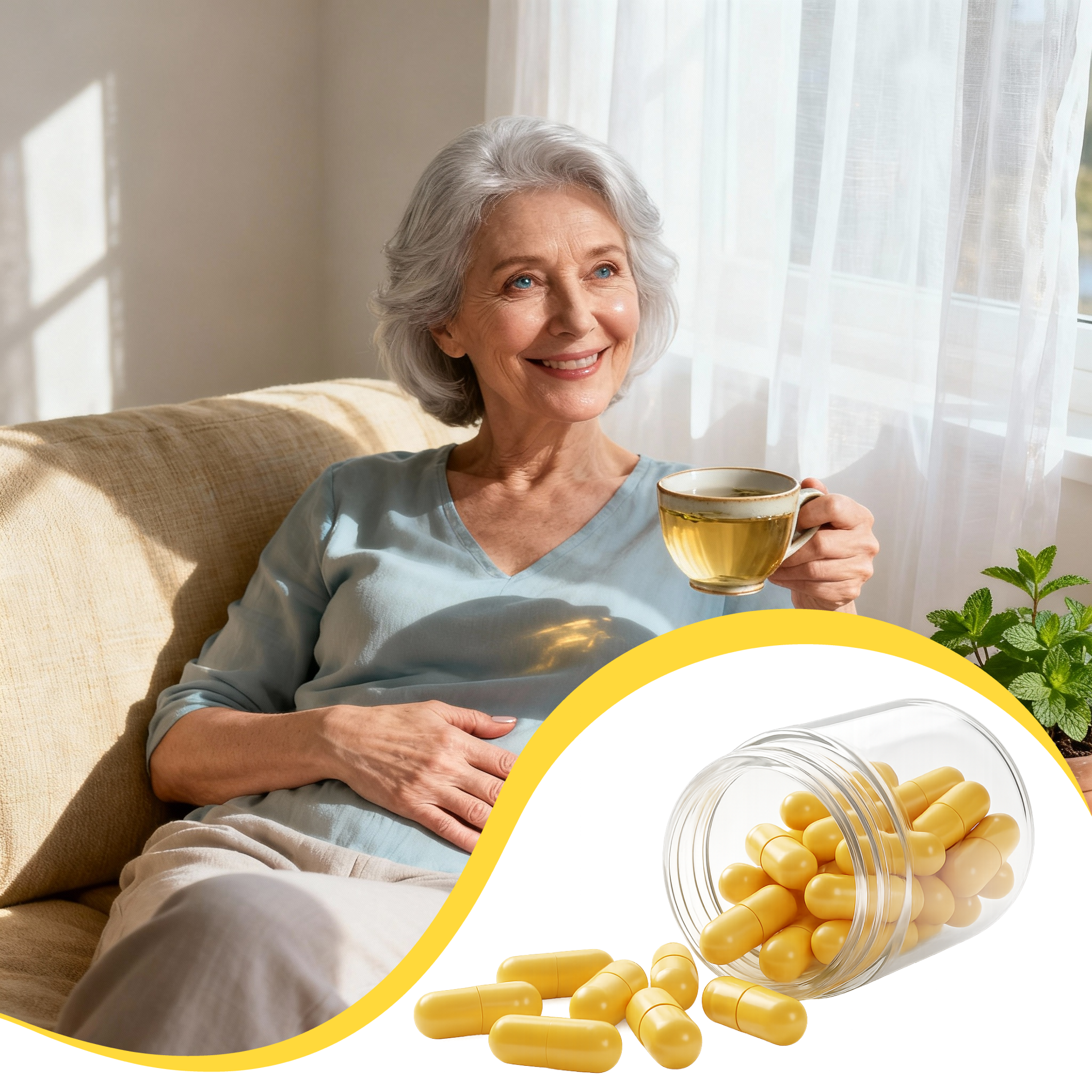 95Plus Seniors B-Complex Support Capsules