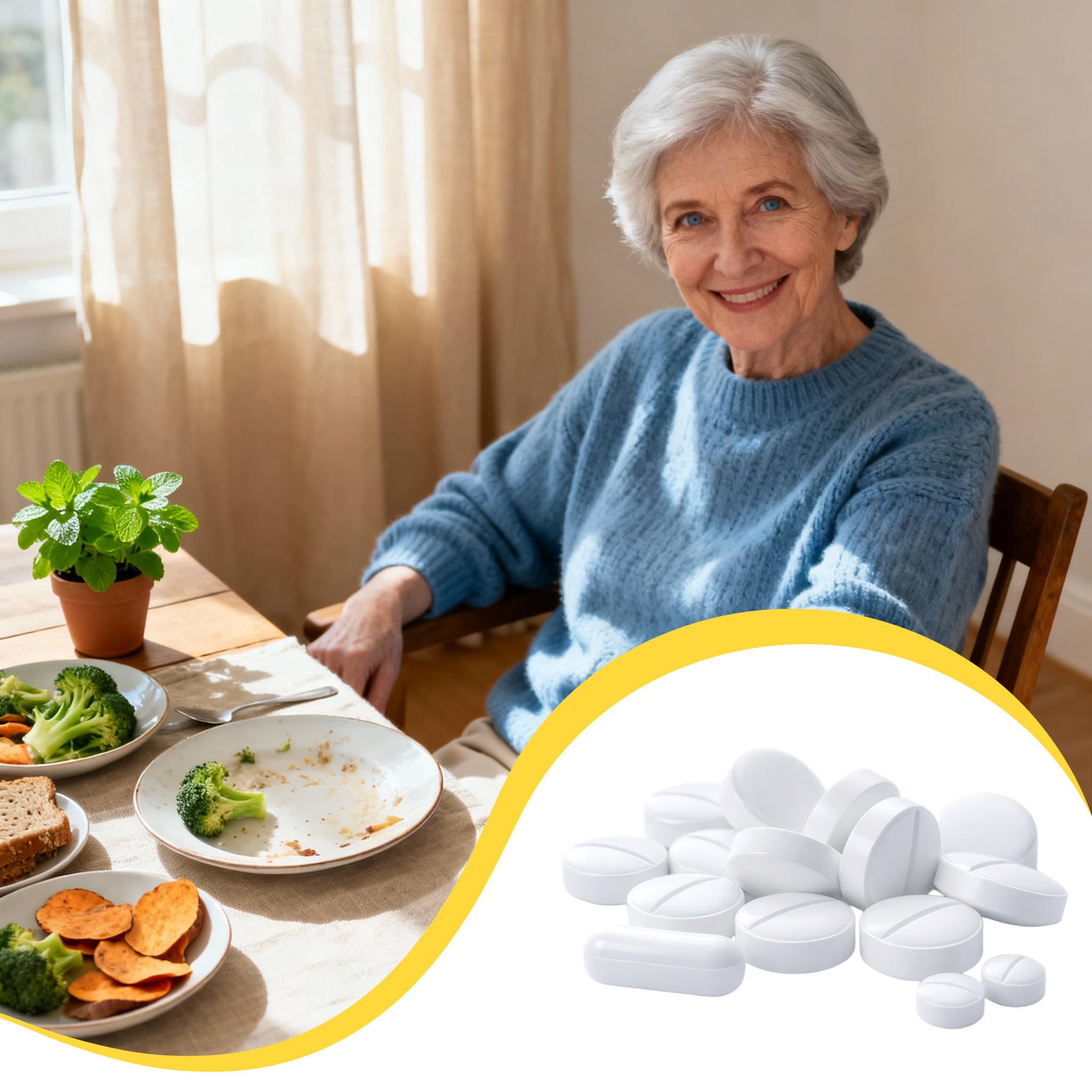 25Seniors Digestive Enzymes Complex Tablets