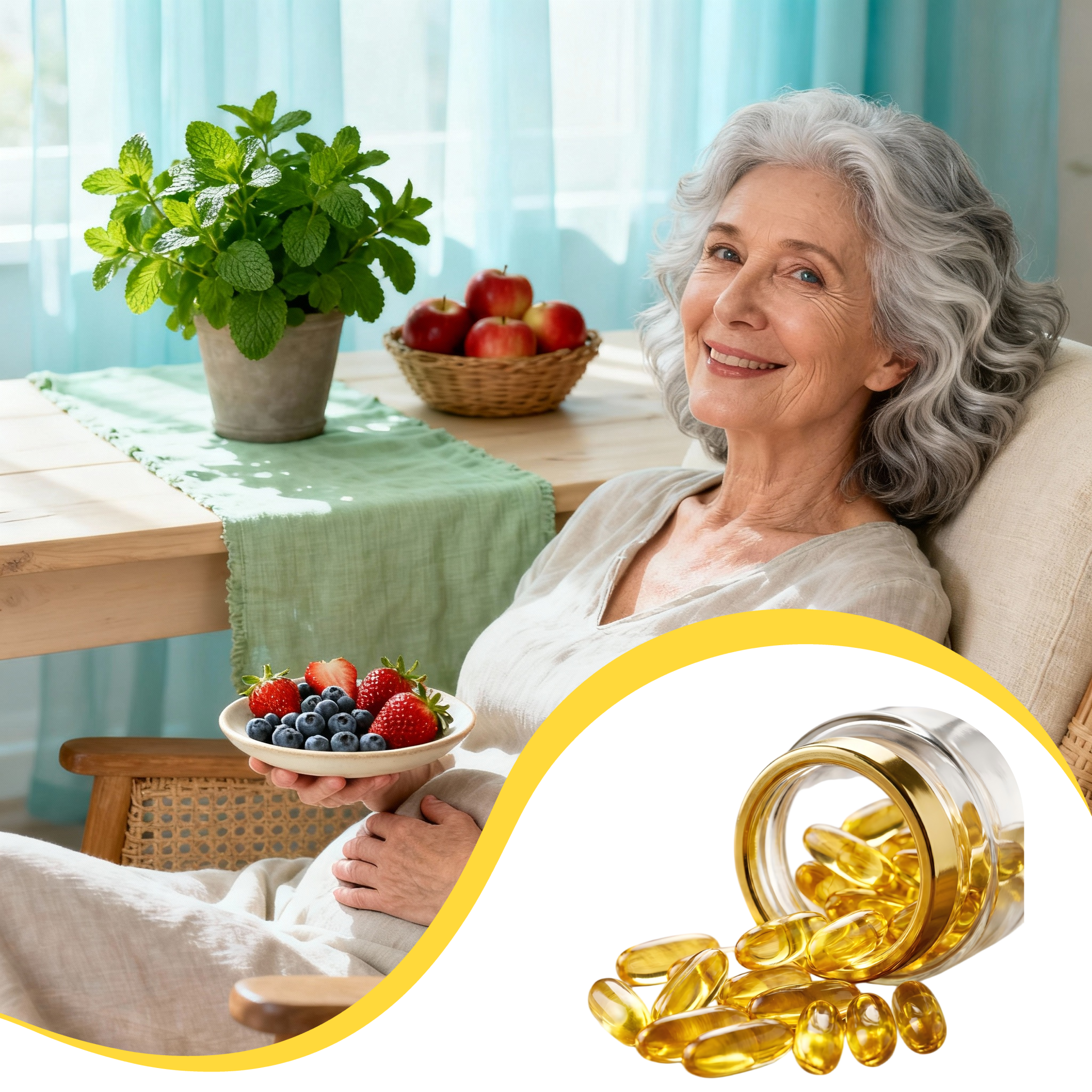 9Plus Seniors Omega-3 Softgels
