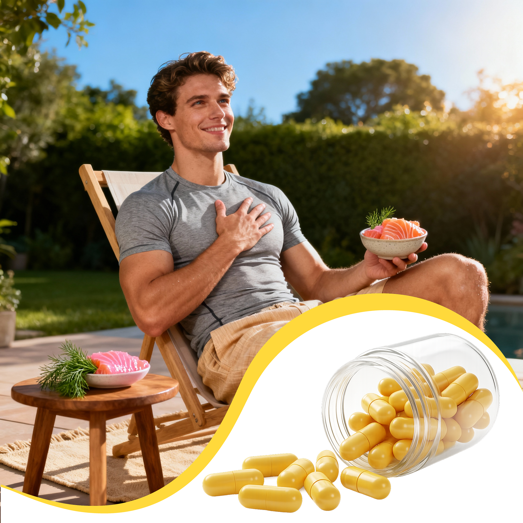 4Plus Athletes Prebiotic Fiber Support Capsules