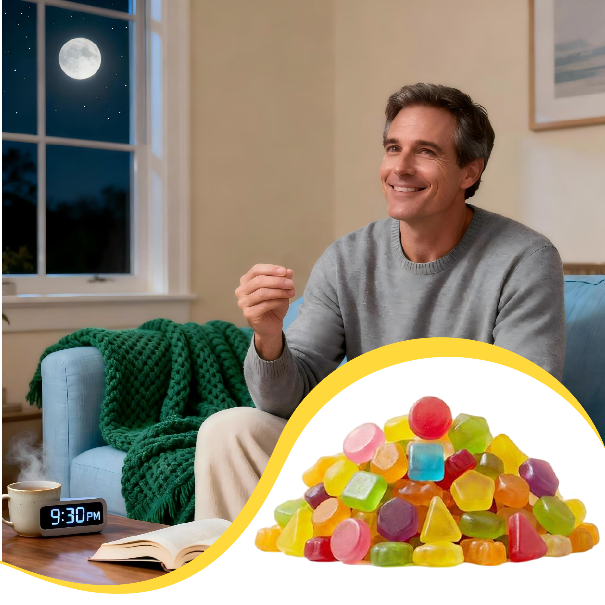 35Plus Men Detox Support Gummies