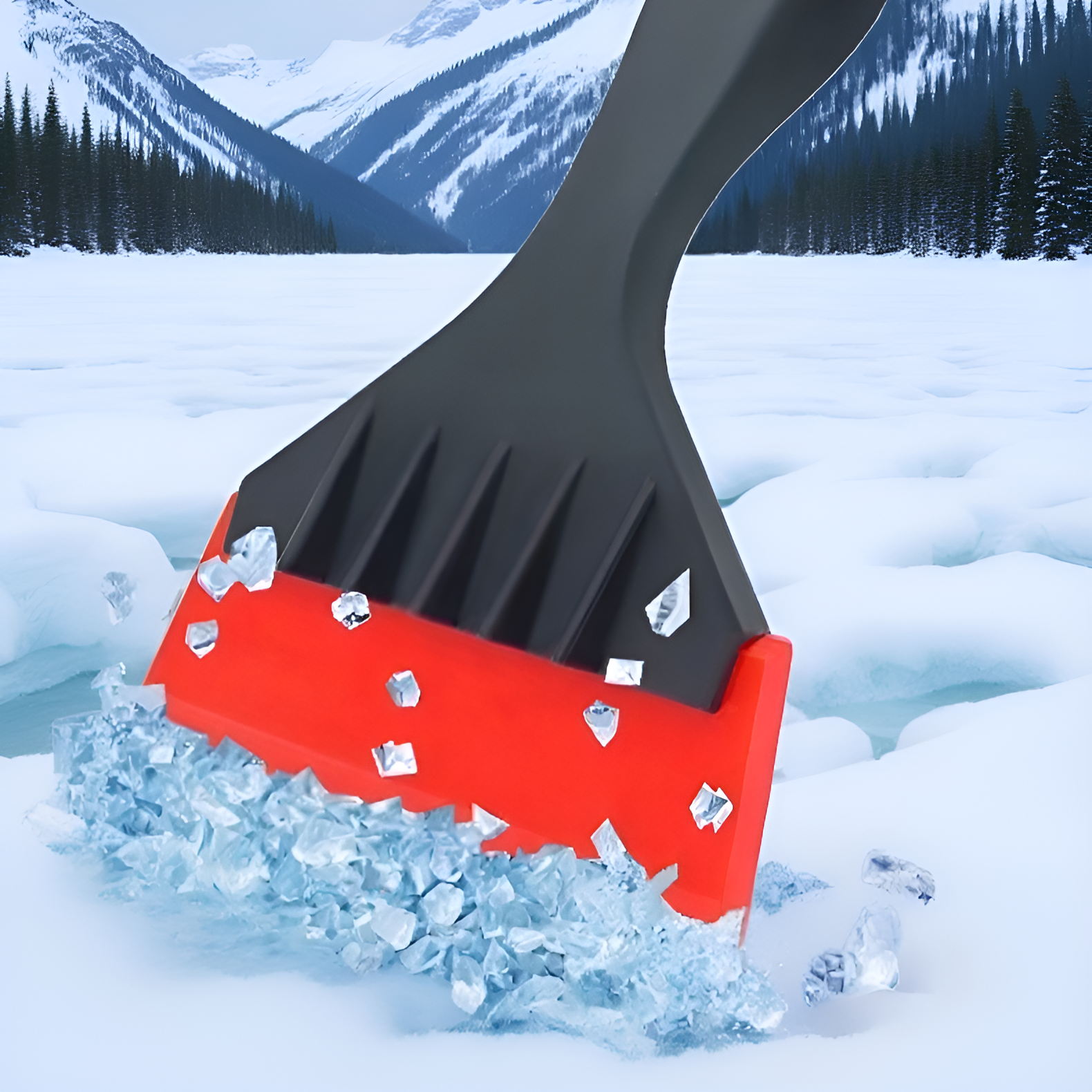 Pala resistente para limpiar entradas de casa