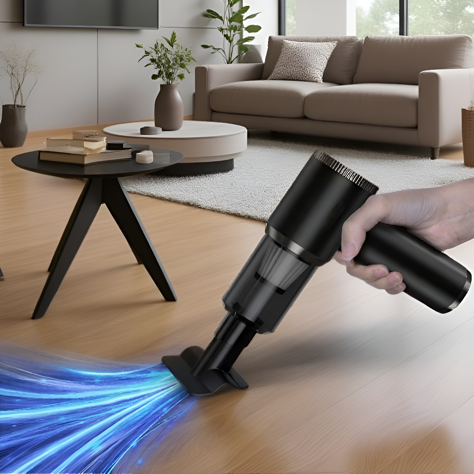 Aspiradora portátil recargable para limpieza de autos