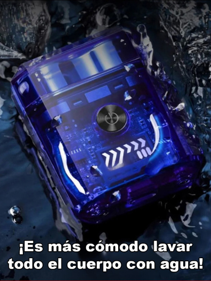 La afeitadora mecánica de moda.Afeitado limpio en 3 segundos, sin dejar manchas negras