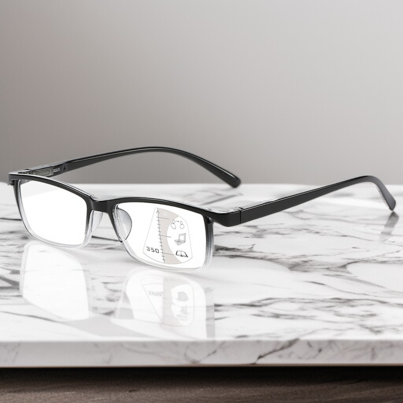 Modische Unisex-Lesebrille mit Blaulichtfilter, geeignet für Mittelalter und Senioren