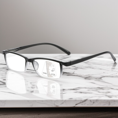 Modische Unisex-Lesebrille mit Blaulichtfilter, geeignet für Mittelalter und Senioren