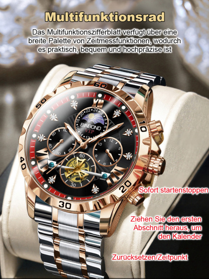 Hochwertige Tourbillon Uhr 💎 Schweizer Präzision trifft Luxus-Design！Erleben Sie die perfekte Kombination aus Eleganz und High-Tech