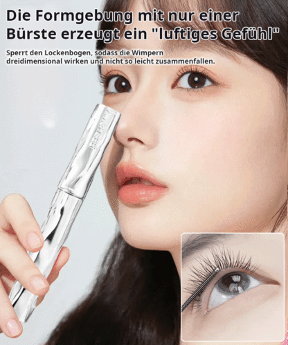 Verabschieden Sie sich von schweren Fake-Lashes! 💖 Wimperntusche mit feinem Bürstenkopf | Wasserfest, langanhaltend, verlängernd