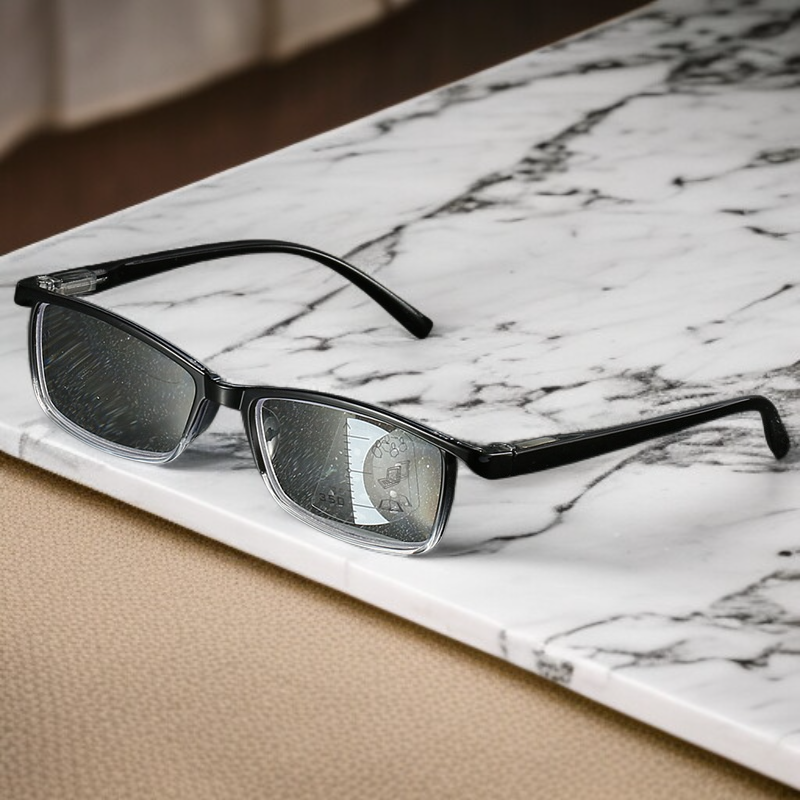 Modische Unisex-Lesebrille mit Blaulichtfilter, geeignet für Mittelalter und Senioren