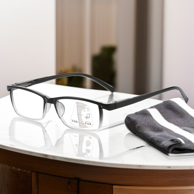 Modische Unisex-Lesebrille mit Blaulichtfilter, geeignet für Mittelalter und Senioren