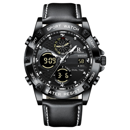 Der radikale Abverkauf aus der Manufaktur! ⌚️✨ – Leuchtende Herren-Quarzuhr mit Dualanzeige – nie wieder Batterien, nie wieder Laden.