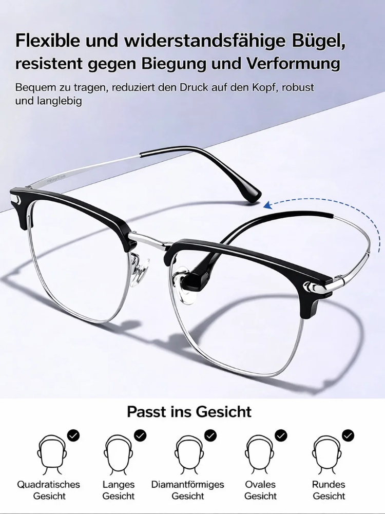 Intelligente LCD-Fokus-Technologie! 👓🚀 Verabschieden Sie sich vom ständigen Wechseln zwischen Lese- und Fernbrille.