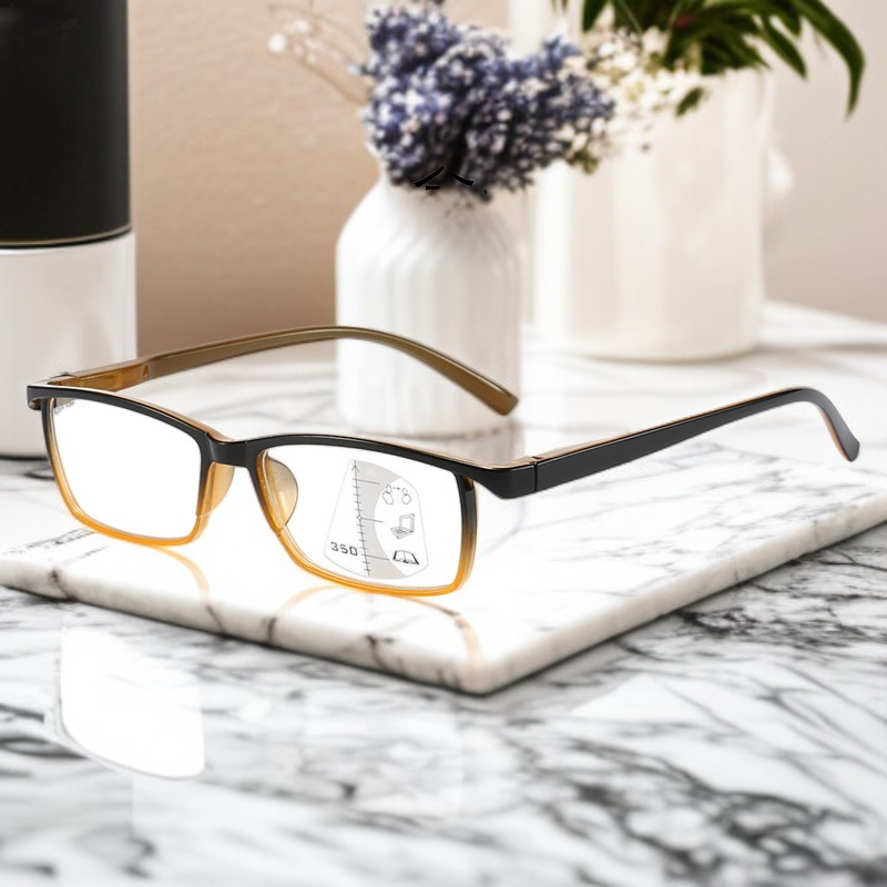 Modische Unisex-Lesebrille mit Blaulichtfilter, geeignet für Mittelalter und Senioren