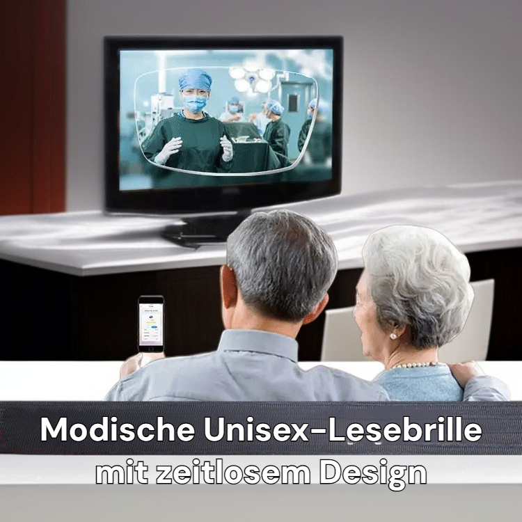 Modische Unisex-Lesebrille mit Blaulichtfilter, geeignet für Mittelalter und Senioren