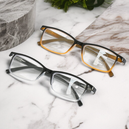 Modische Unisex-Lesebrille mit Blaulichtfilter, geeignet für Mittelalter und Senioren