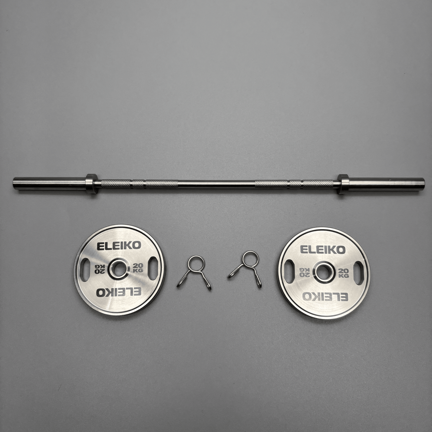 Barbell and weight plates model