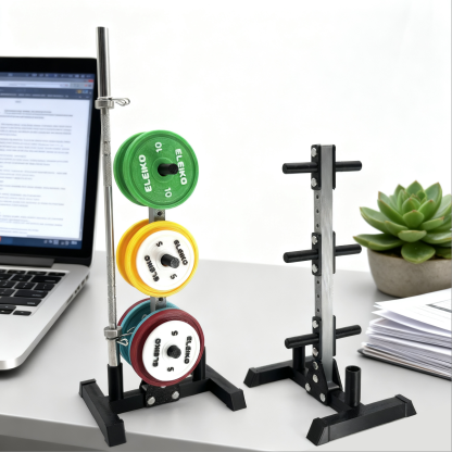 Weight Plate Rack+Barbell