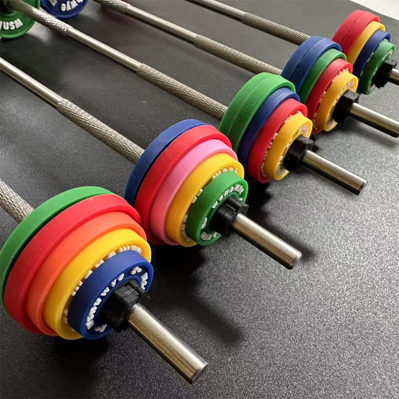 Mini Barbell Fitness Equipment Ornament