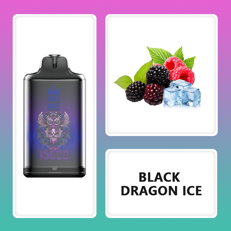 BANG BOX S1-15000 Puffs Disposable Vape-Black Dragon Ice