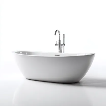 Vasca da bagno in acrilico 170x78x60 cm - bianco - design moderno per bagno-Shelteroli