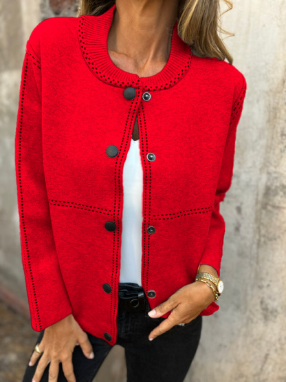 NEW🔥 2025 Women's Fashion Minimalist Line Jacket