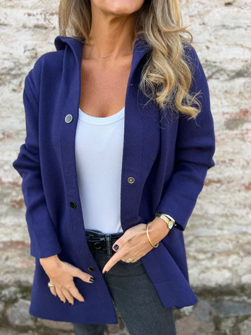 CLEARANCE SALE🔥 Casual Single Breasted Hooded Jacket