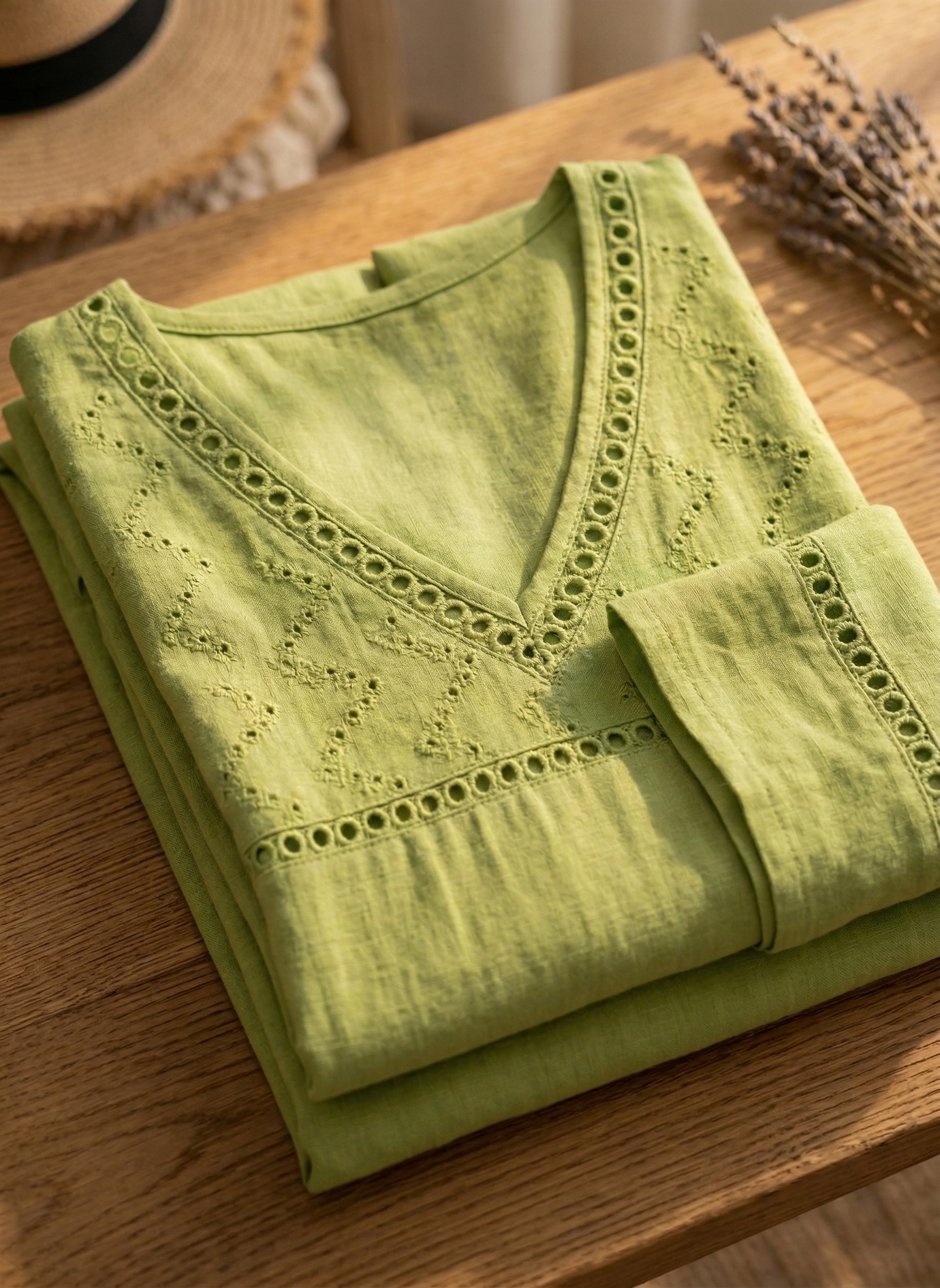 New Arrivals🔥 Women’s Cotton-Linen Print Dress