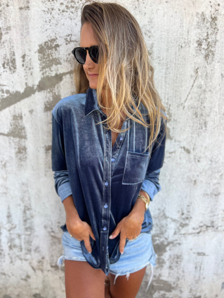 CLEARANCE SALE🔥Women's Velvet Shirt