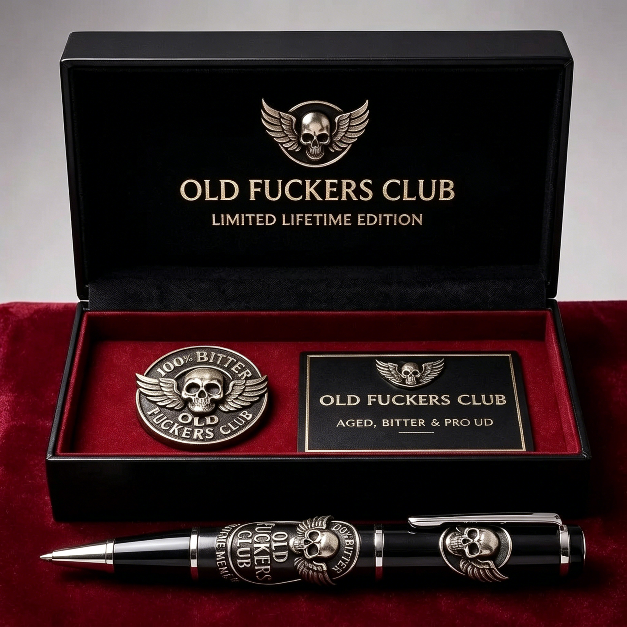 🔥LAST DAY 49% OFF - Old F*ckers Club Limited Edition Pen