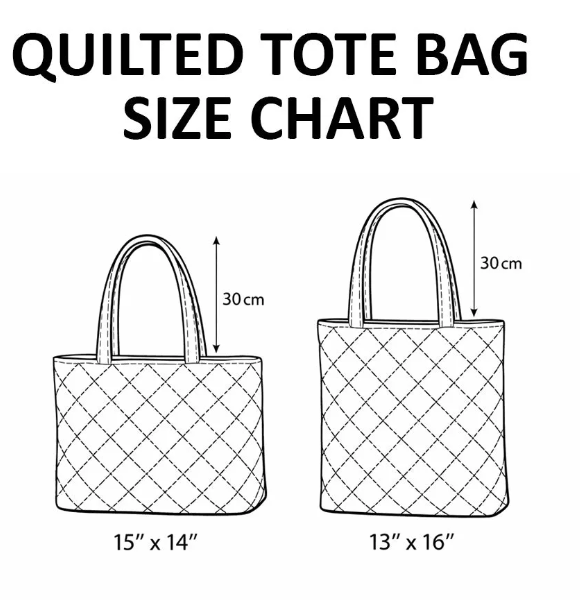 Shih Tzu Dog Patchwork Quilted Tote Bag GFTOTP