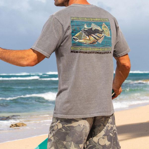 Artsy Humu Humu Crater round neck T-shirt