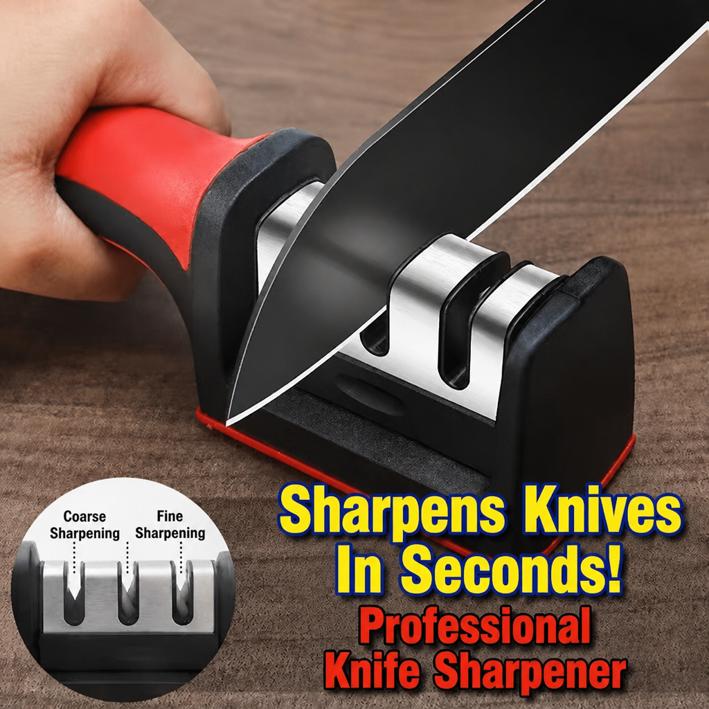 Professional 3-Stage Kitchen Knife Sharpener