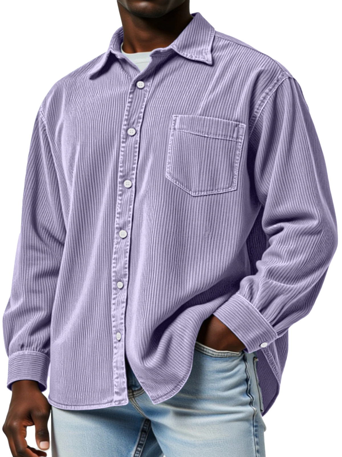100% Premium Cashmere Men’s Shirt — Timeless Style