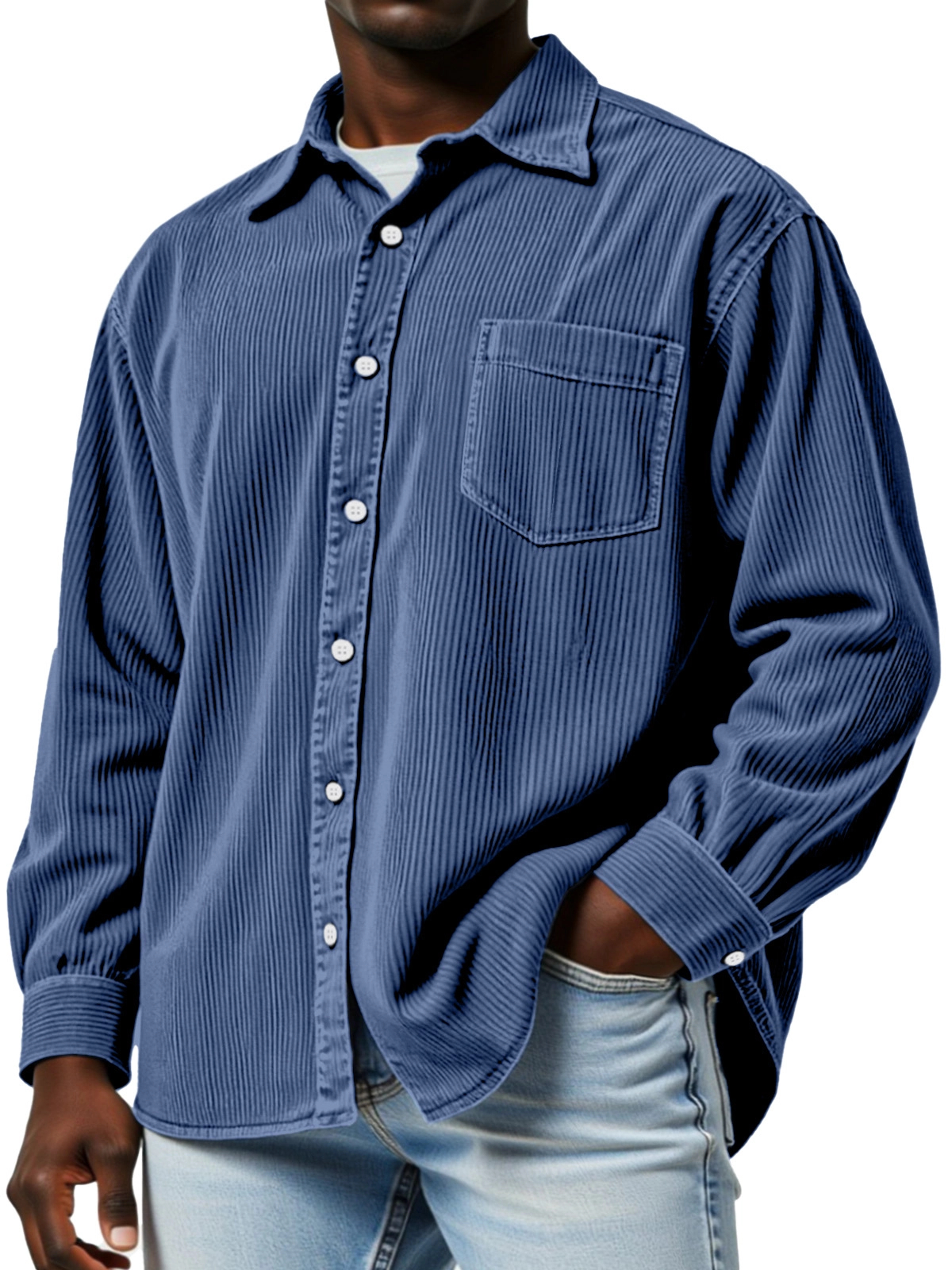 100% Premium Cashmere Men’s Shirt — Timeless Style