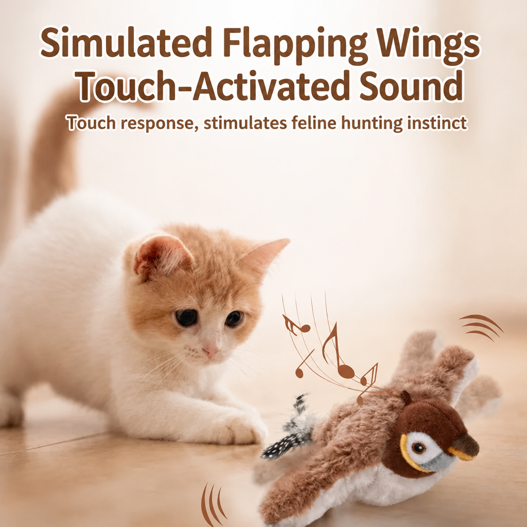 BirdBuddy™ - Interactive Bird Toy for Cats