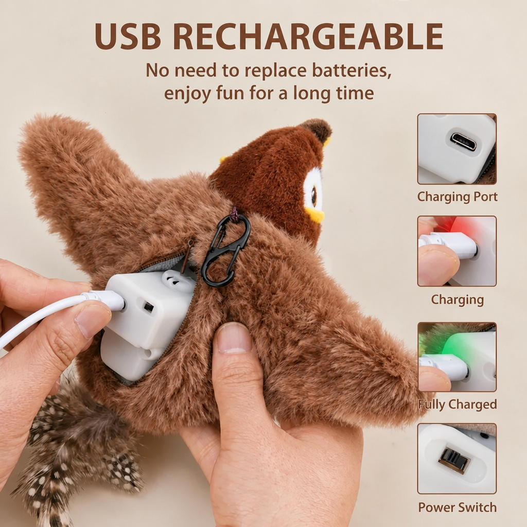 BirdBuddy™ - Interactive Bird Toy for Cats