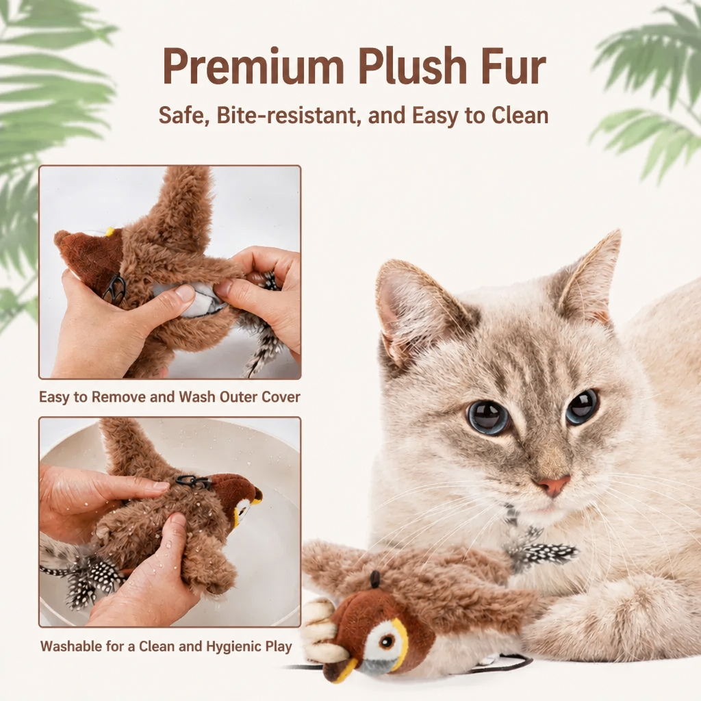 BirdBuddy™ - Interactive Bird Toy for Cats
