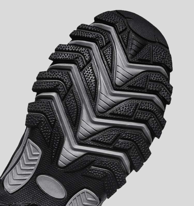 Men's Outdoor Hiking Shoes &ndash; Breathable Waterproof Low-Cut Walking Shoes with Non-Slip Traction, Abrasion-Proof Build & Orthopedic Wide Toe Arch Support