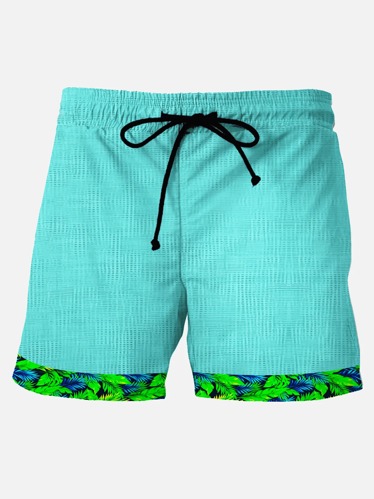 Cargks®Hawaii Basic Textured Floral Print Men's Button-Down Short-Sleeve Shirt Big & Tall