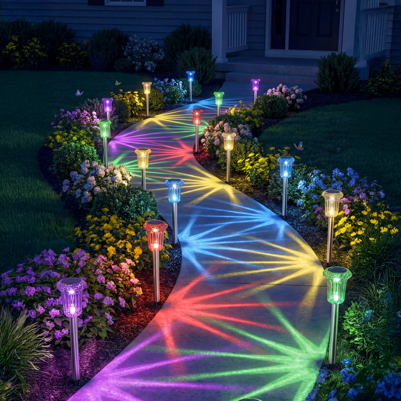 Radiant Rainbow Solar Lights