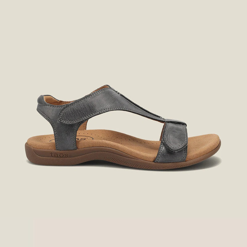 Sursell Shoes Women's Arch Support Flat Sandals