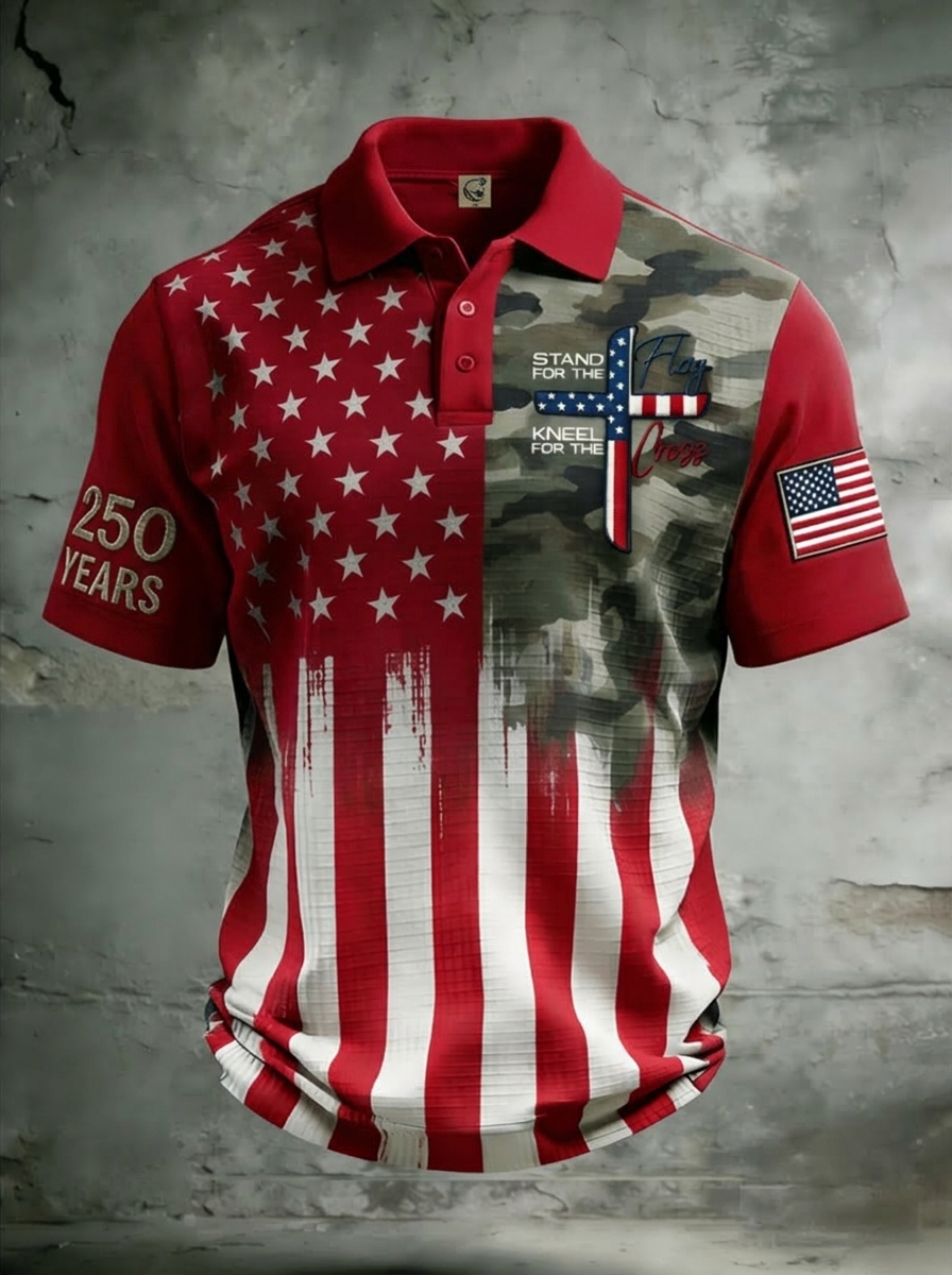 Premium Patriotic USA Collection - Limited Edition 250th Anniversary Summer Tees & Polos