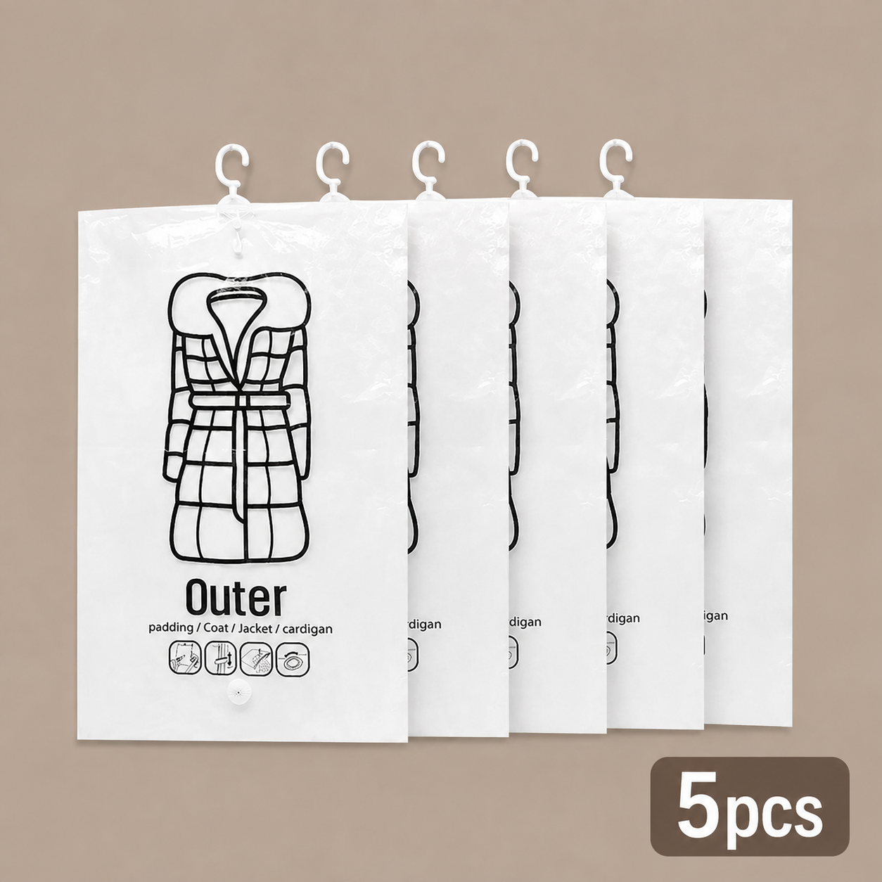 🔥Buy 5 Get 3 Free🔥Hanging Vacuum Storage Bag