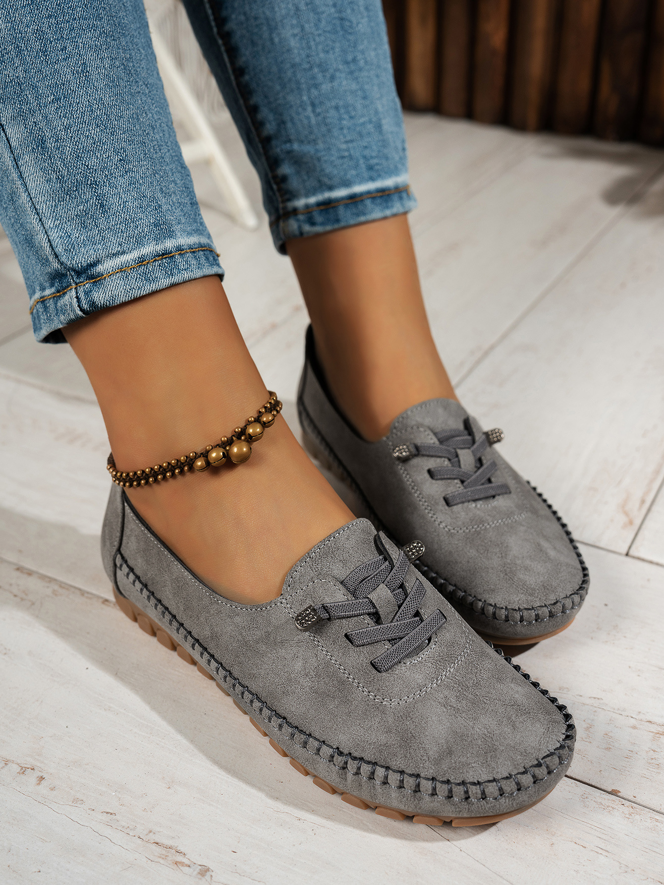 Soft Moccasins with Full Support for Sensitive Feet (buy 2 free shipping)