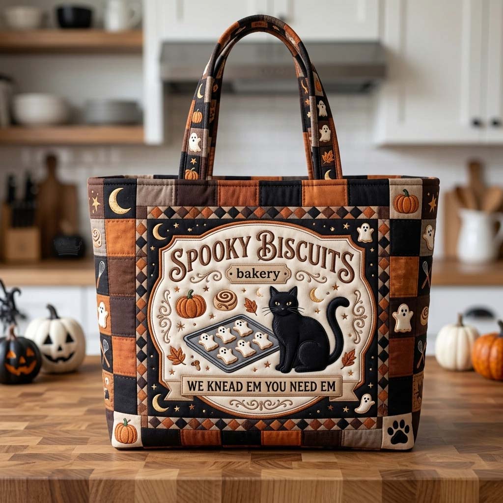 Ghost Cookie Bakery Quilted Tote Bag GDTONTD1342