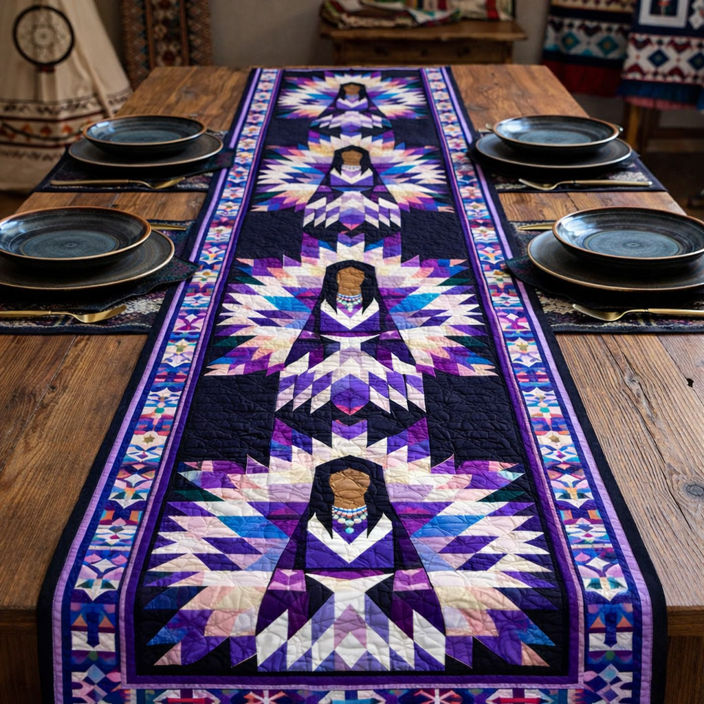 Spirit Woman Harmony Quilted Table Runner GFTOHD13834