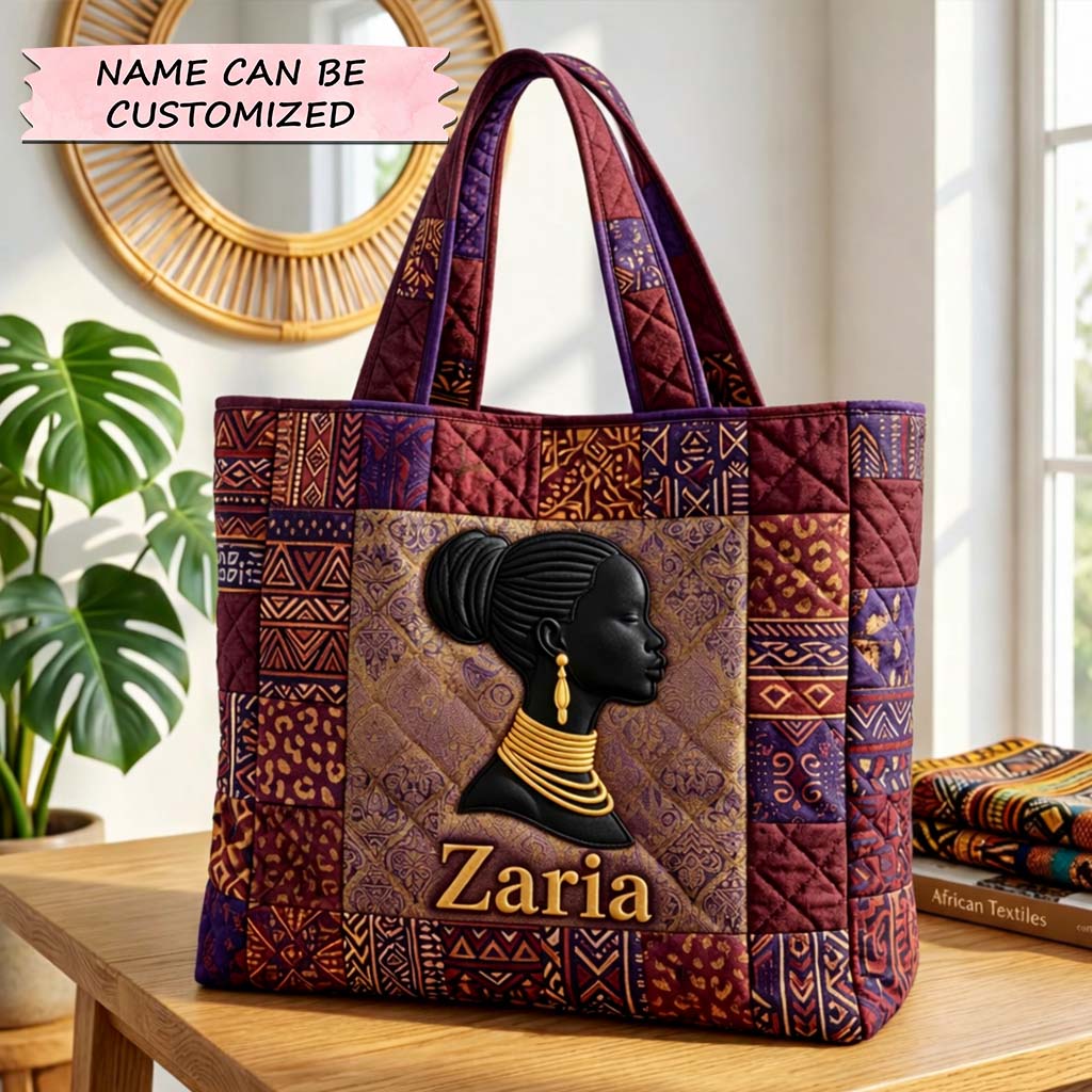 Tribal Elegance Queen Quilted Tote Bag QTCUZ GFTOHD14544