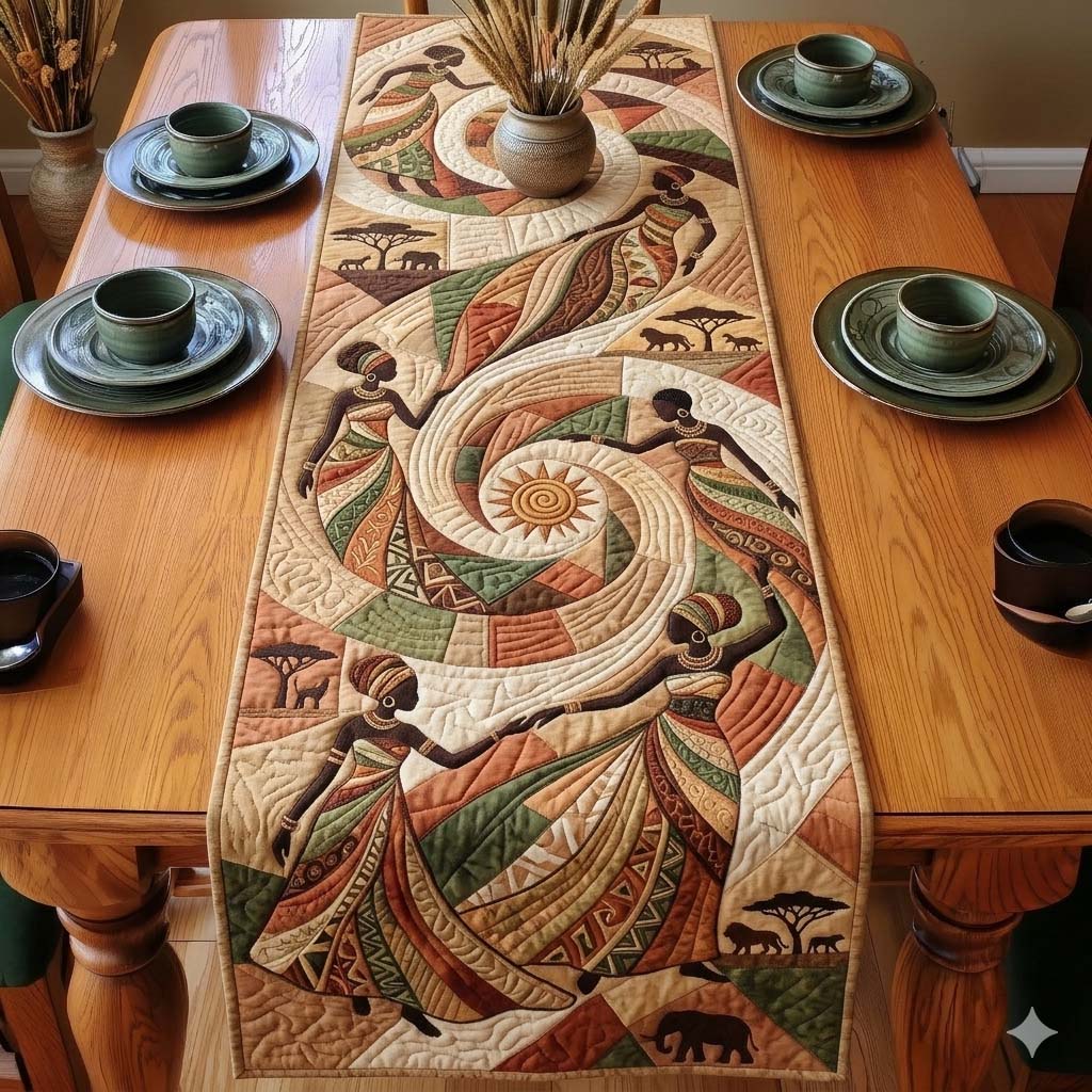 Tradition Flow Quilted Table Runner GFTOHD14679