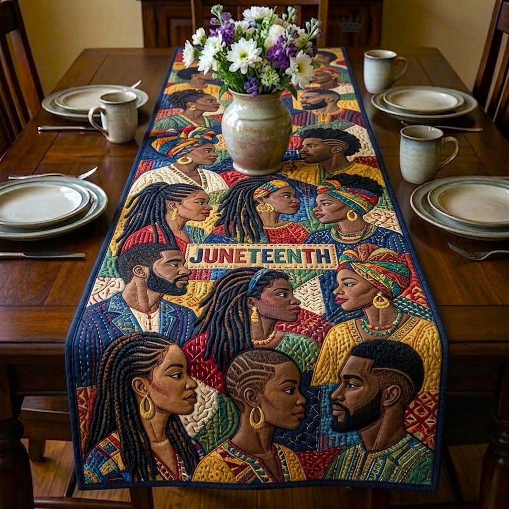 Unity Mosaic Quilted Table Runner GFTOHD14706
