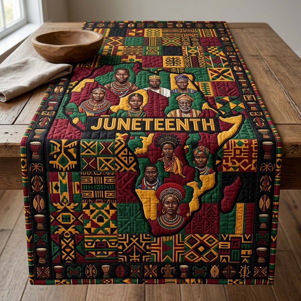 Africa Legacy Quilted Table Runner GFTOHD14711